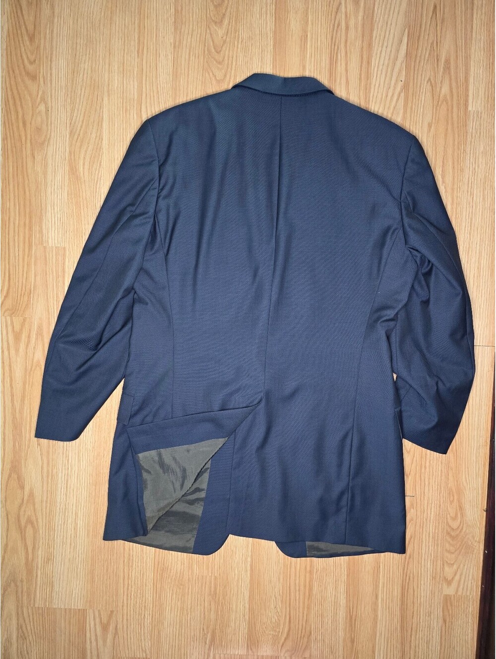 BOSS Men's Navy Blue Suit Jacket Blazer 46R